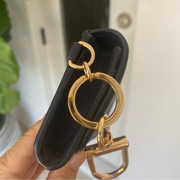 Navy ‼️ Tory Burch EMERSON CARD CASE 157146 Navy color - Picture 2 of 13